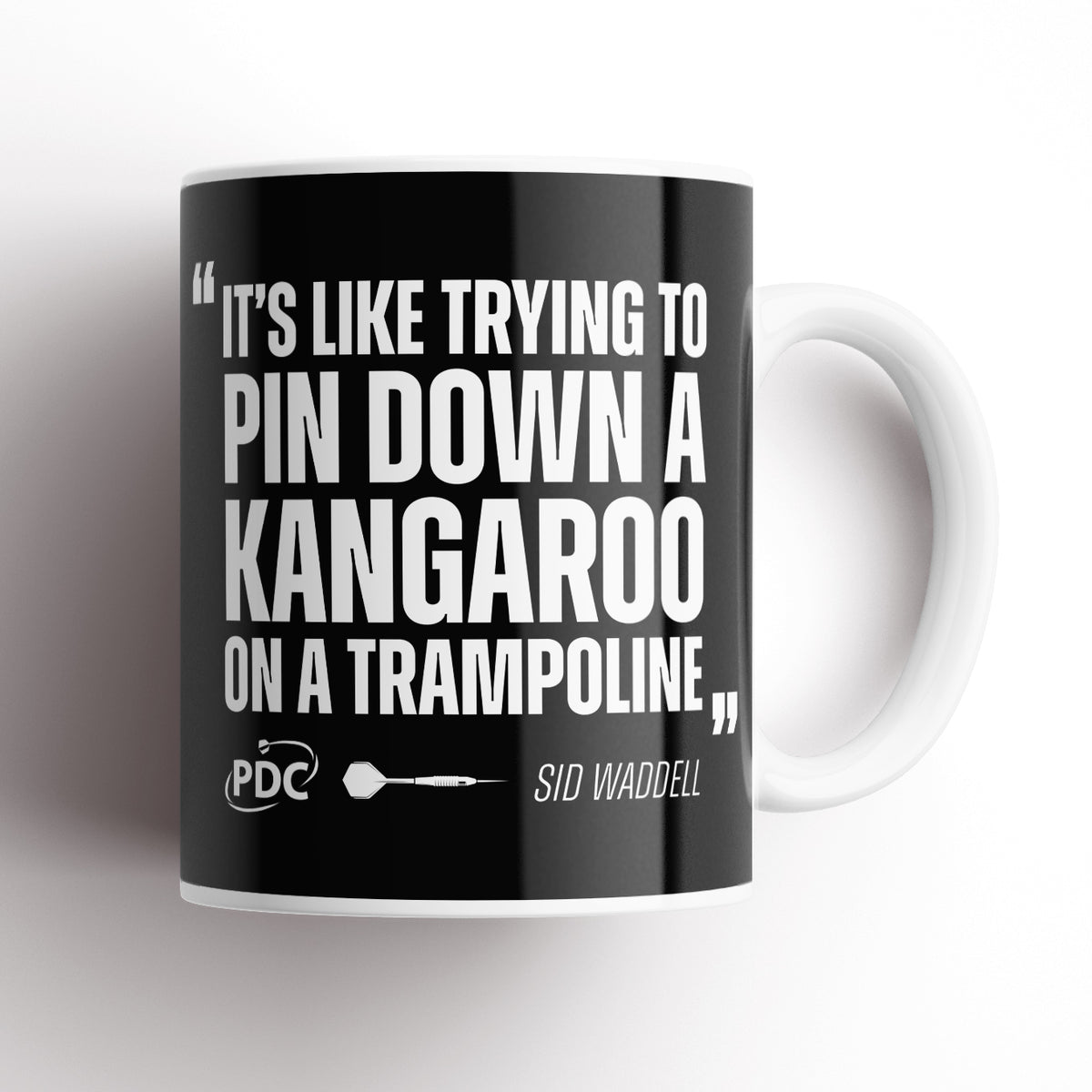 Sid Waddell Quote Mug Professional Darts Corporation